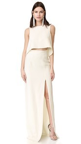 Black Halo Kacie 2 Piece Maxi Dress