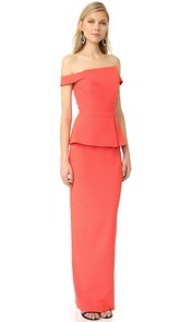 Black Halo Raya Gown