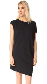 bobi Side Draped Asymmetrical Tunic