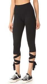 Beyond Yoga Just Your Stripe High Waisted Capri Leggings