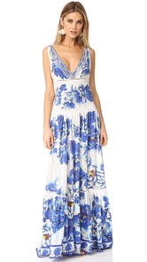 Camilla Ring of Roses Tiered Dress