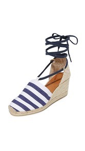 Castaner Marine Heritage Wedge Espadrilles