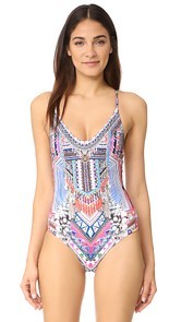 Camilla Crossover Scoop One Piece Swimsuit