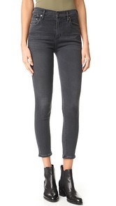 Citizens of Humanity High Rise Rocket Crop Skinny Jeans