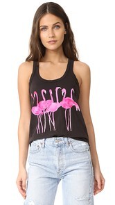 Chaser Friendly Flamingos Tank