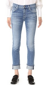 Citizens of Humanity Jazmin Ankle Cuffed Slim Straight Jeans