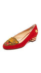 Charlotte Olympia Mascot Flats