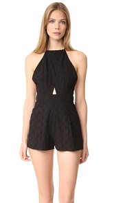 CLAYTON Vine Eyelet Alexis Romper