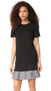 Clu Ruffle Tee Dress