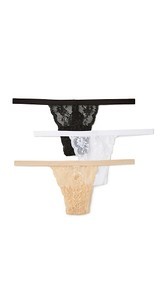 Cosabella Never Say Never Thong 3 Pack