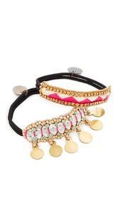Deepa Gurnani Deepa By Deepa Gurnani Kiden Ponytail Holders