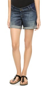 DL1961 Karlie Maternity Roll Up Shorts