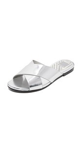 Dolce Vita Karlo Metallic Slide Sandals