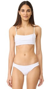 Dion Lee Laced Coil Bandeau Top
