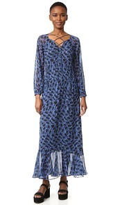 Derek Lam Lace Up Dress