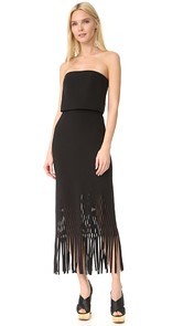 Dion Lee Strapless Crepe Dress