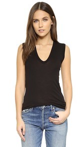 Enza Costa Bold U Tank