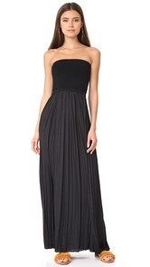 Elizabeth and James Emmaline Strapless Combo Dress