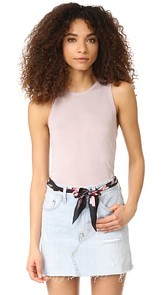 Enza Costa Easy Baseball Tank