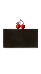 Edie Parker Jean Cherry Clutch