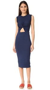 Enza Costa Twist Front Dress