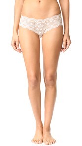 Eberjey India Lace Low Rise Boy Thong