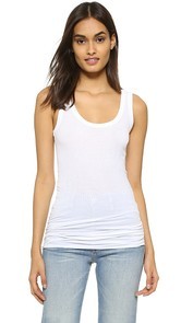 Enza Costa Bold Ribbed Tank