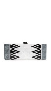 Edie Parker Flavia Symmetry Clutch