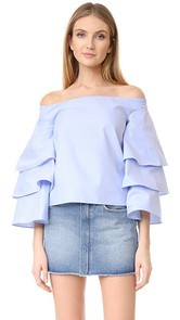 endless rose Three Layers Sleeve Top