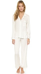 Eberjey Metallic Dots PJ Set
