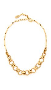 Elizabeth Cole Chain Choker Necklace