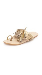 Figue Tassel Sandals