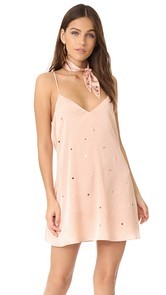 For Love &amp; Lemons Twinkle Slip Dress