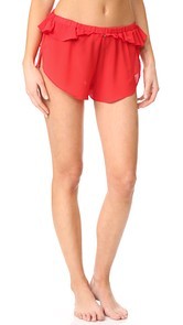 For Love & Lemons Little Rosette Sleep Shorts