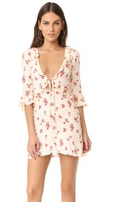 For Love &amp; Lemons Cherry Sundress