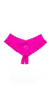 Hanky Panky After Midnight Open Gusset Cheeky Hipster Panties