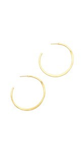 Gorjana Arc Large Hoop Earrings