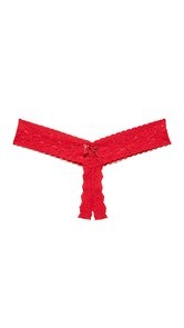 Hanky Panky After Midnight Open Gusset Low Rise Thong