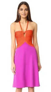 Herve Leger Emmaline Knee Length Dress