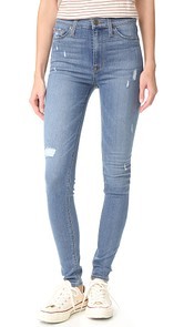 Hudson Barbara High Waisted Skinny Jeans