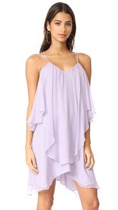 Haute Hippie Ruffle Tank Dress