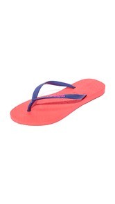 Havaianas Slim Logo Pop-Up Flip Flops