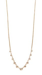 Jacquie Aiche 14k Gold 11 Diamond Emily Necklace