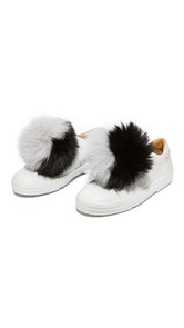 Iphoria Fox Fur Sneaker Charm Set