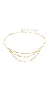 Jacquie Aiche 3 Row Beaded Necklace