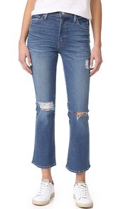 IRO.JEANS Bonnie Super Rise Crop Flare Jeans