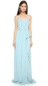 Joanna August DC Halter Wrap Dress