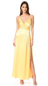 Jill Jill Stuart Satin Slip Gown