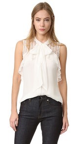 J. Mendel Sleeveless Blouse