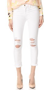 Joes Jeans Andie Mid Rise Skinny Crop Jeans
